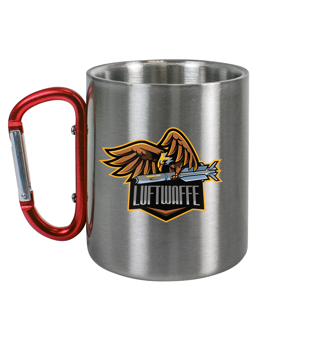 Tasse Luftwaffe Edelstahl