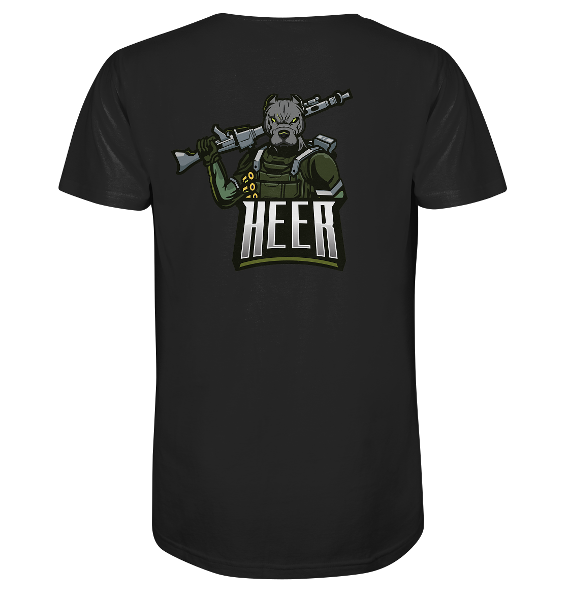 T-Shirt Heer Pitbull hinten