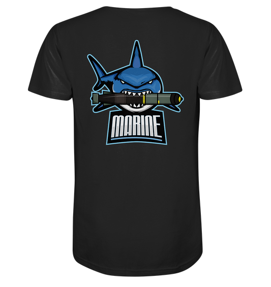 T-Shirt Marine Haifisch hinten