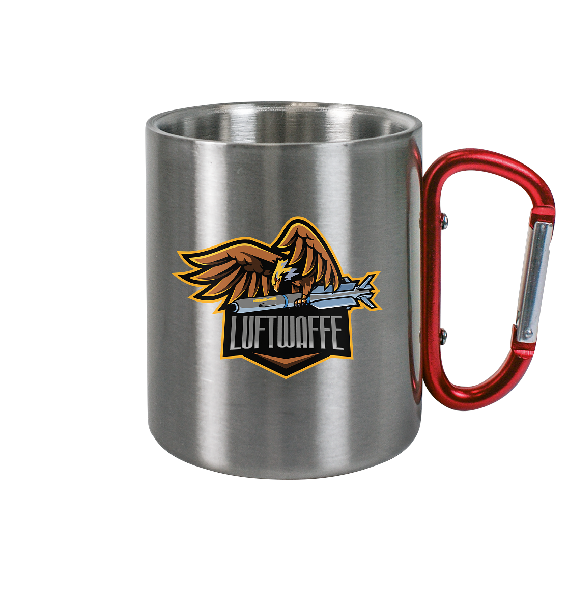 Tasse Luftwaffe Edelstahl