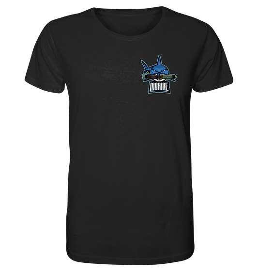 T-Shirt Marine Haifisch vorne